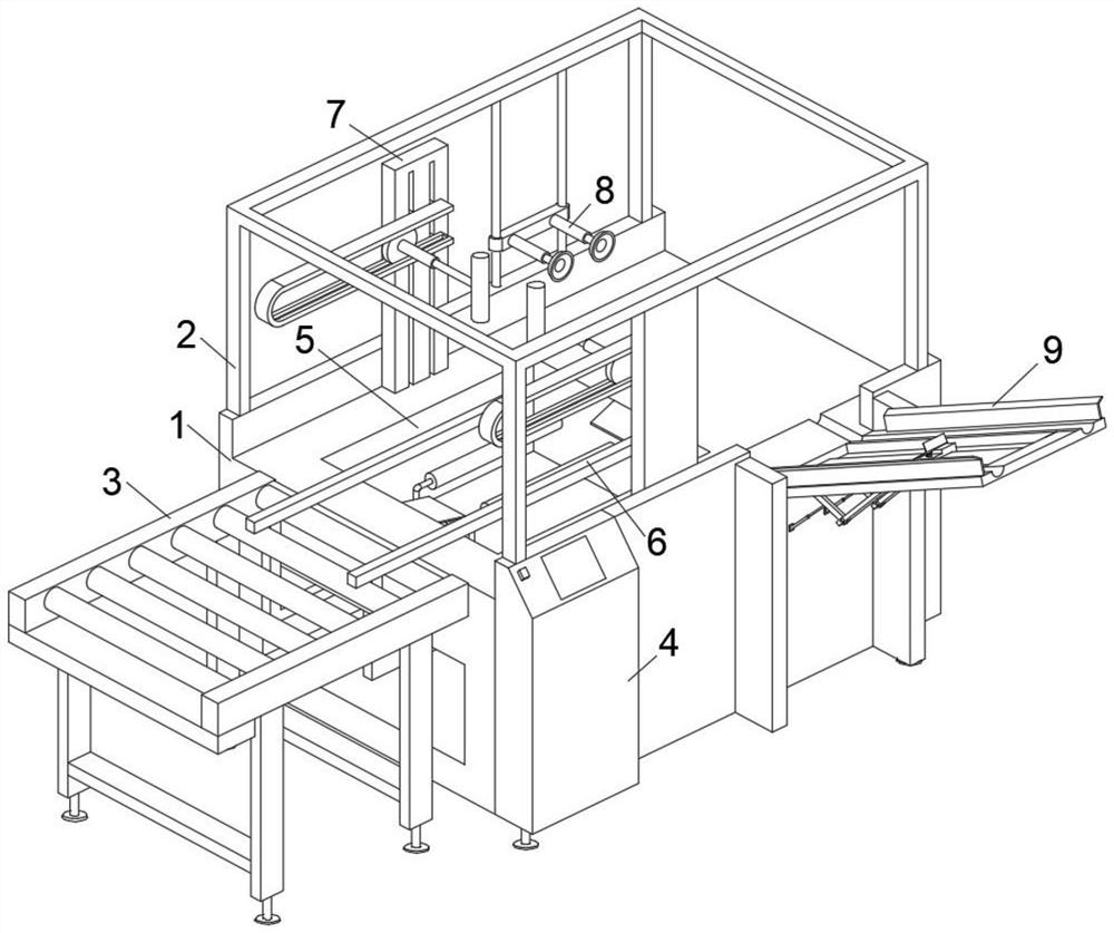 Automatic case unpacking machine without damaging corrugated case