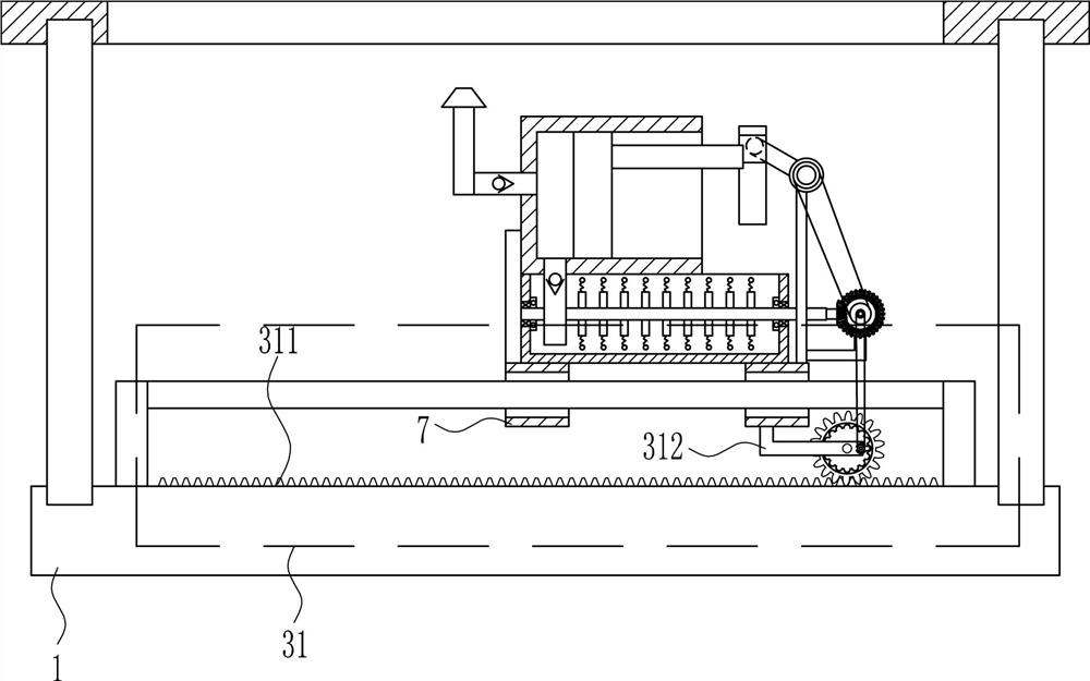 Cloth color spraying equipment for textile dyeing