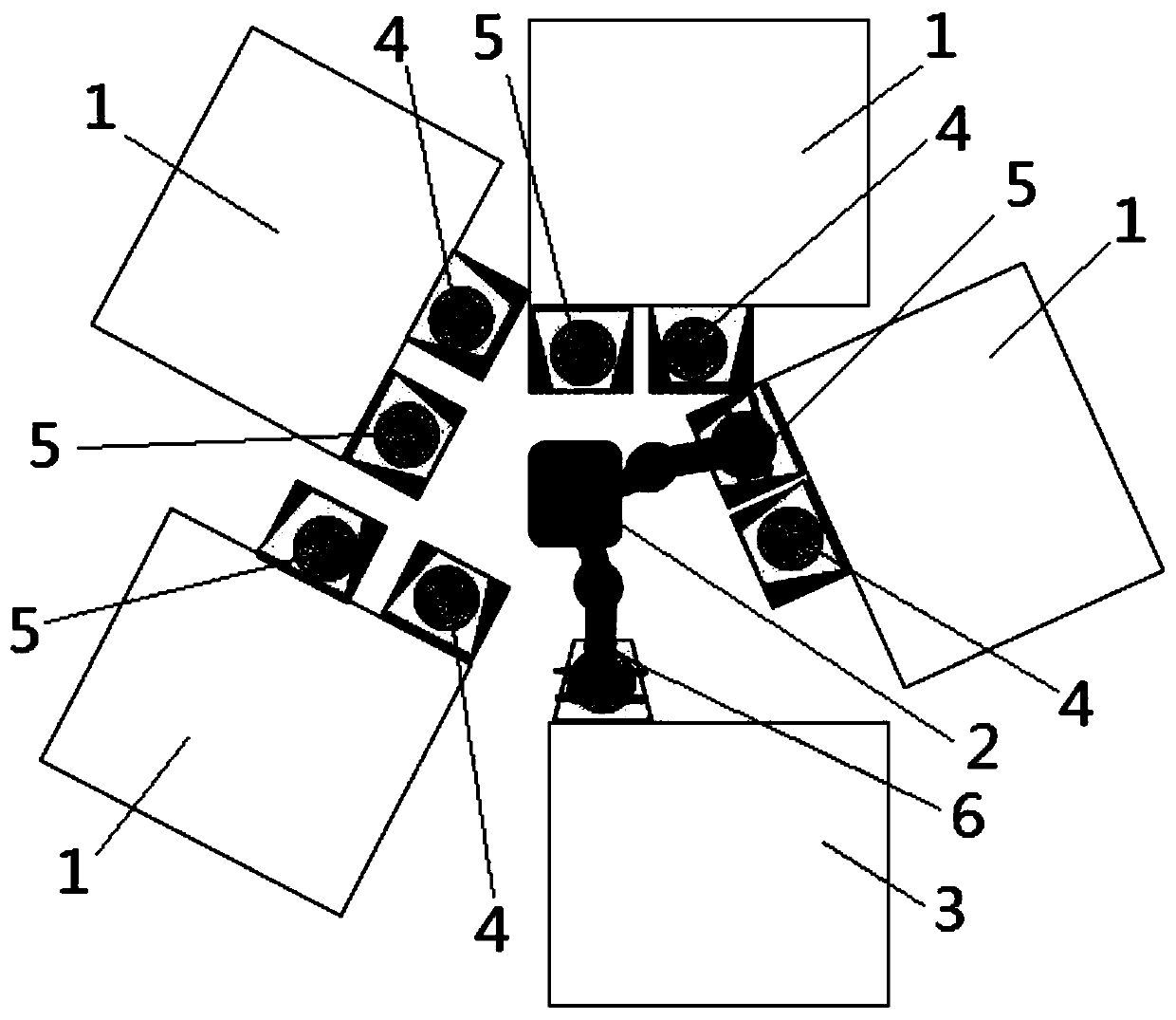 Silicon wafer CMP post-processing equipment and processing flow