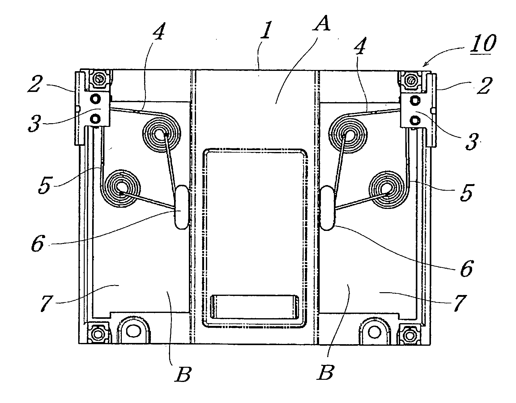 Slide unit mechanism