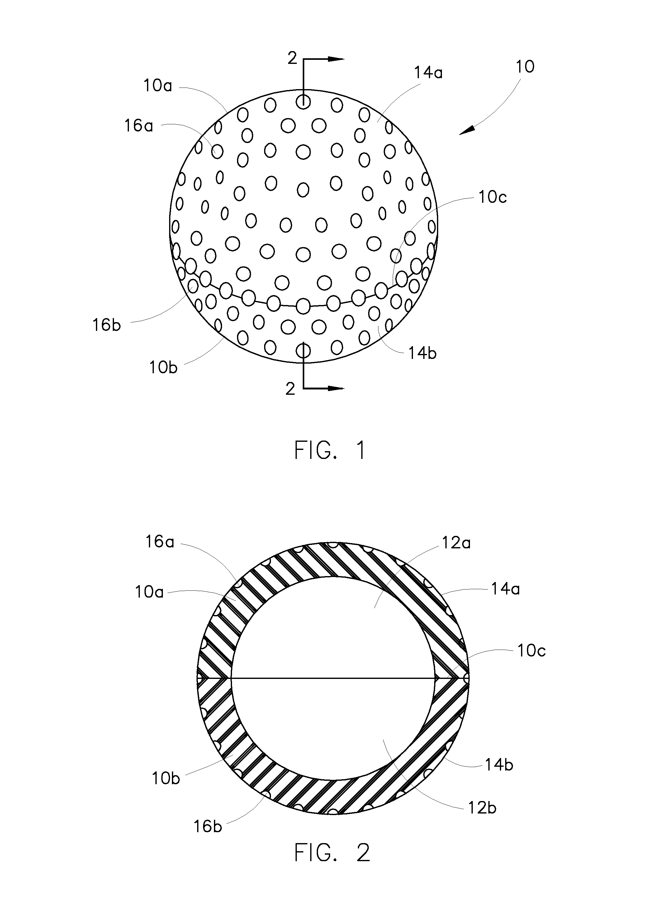 System and method for making hollow foam balls and other molded objects