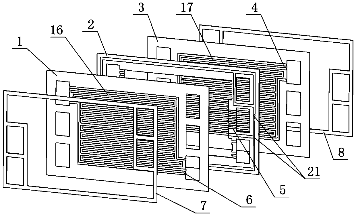 Fuel cell metal bipolar plate