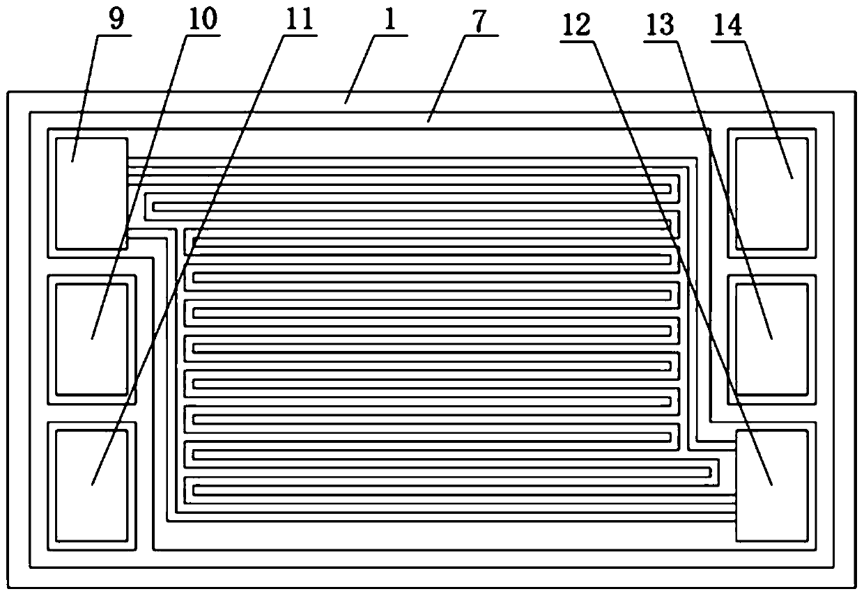 Fuel cell metal bipolar plate