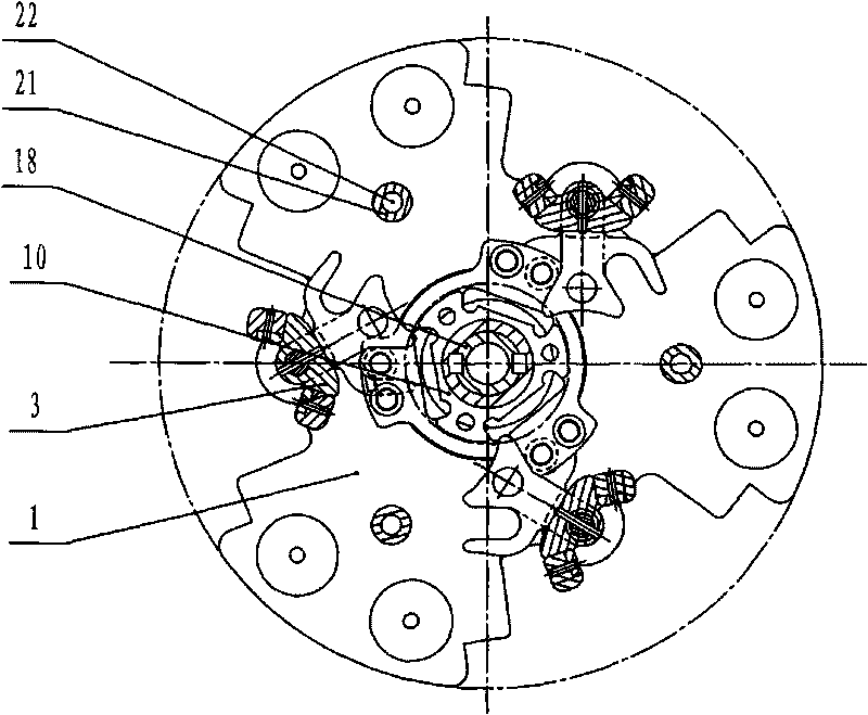 Main current carrying contact system