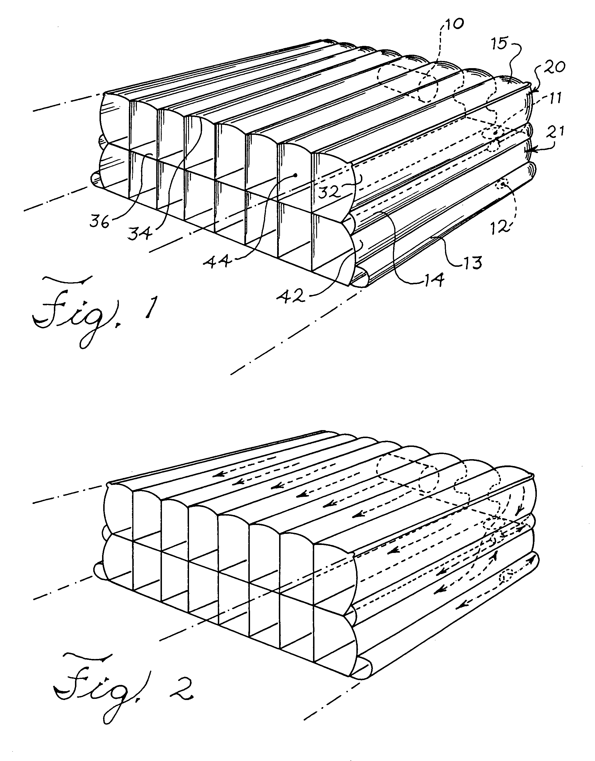 Increased height inflatable support system