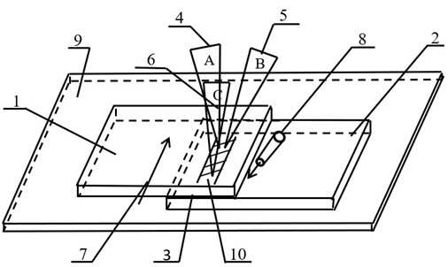 Steel-aluminum alloy laser welding method adopting nickel-based high-entropy alloy intermediate layer