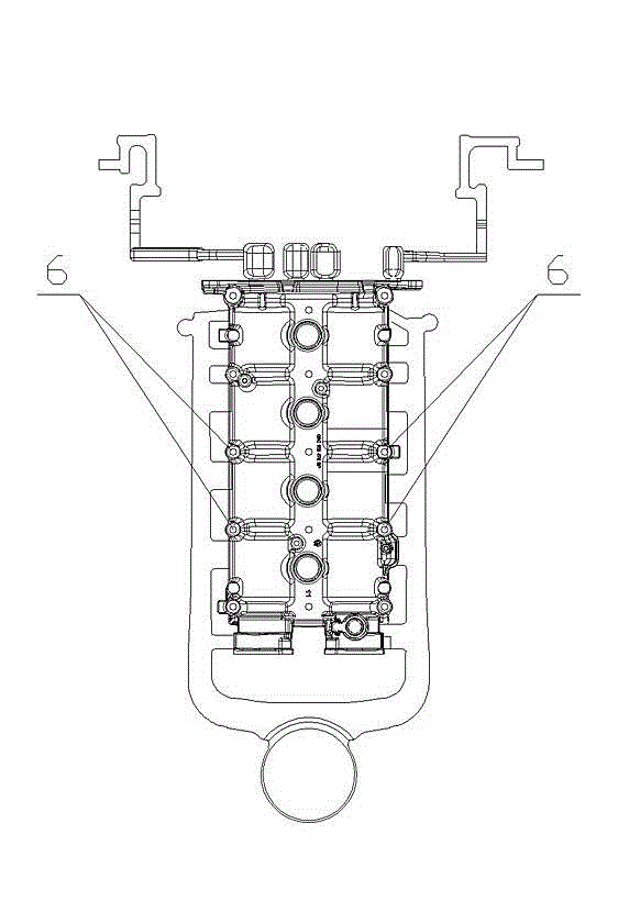 Bilateral filling gating system