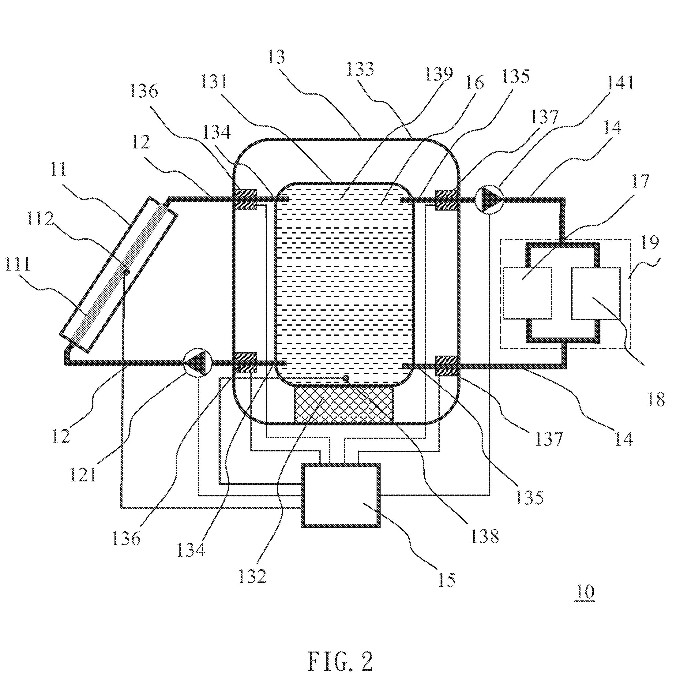 Solar energy collecting and storing system