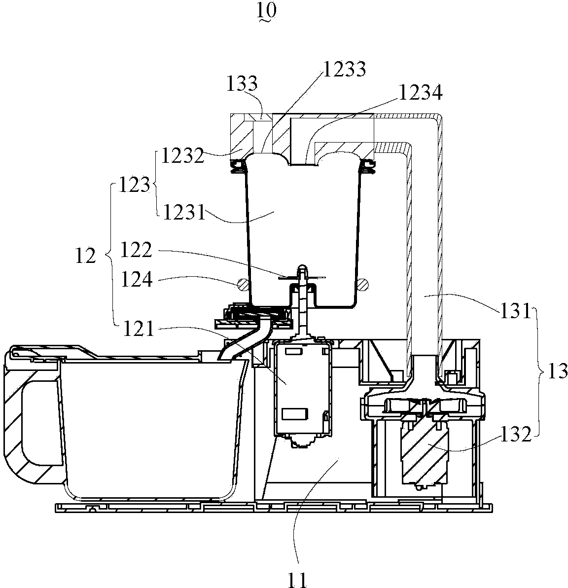 Rapid soybean milk making method of soybean milk maker