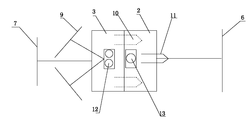 Wheat seeding and fertilizing integration method