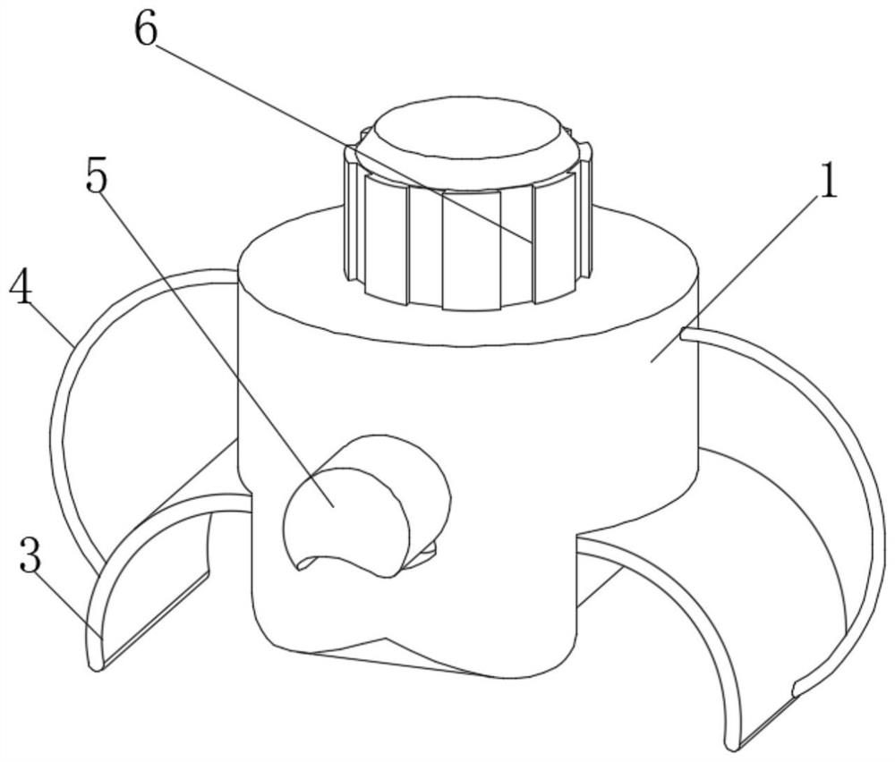 Clamp for machining cylindrical workpiece