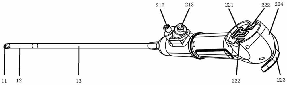 Disposable electronic endoscope