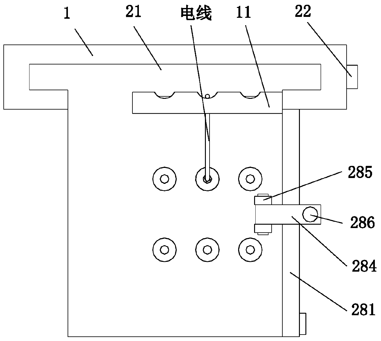 Movable electrical cabinet