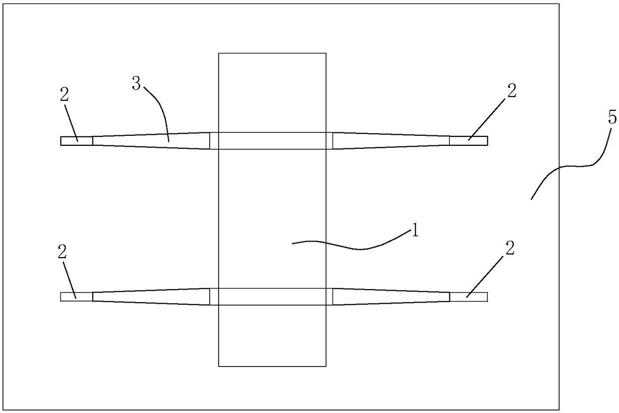 Crystalline silicon solar cell screen for positive electrode hollow molding