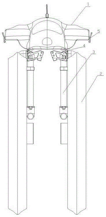 Four-rotor craft