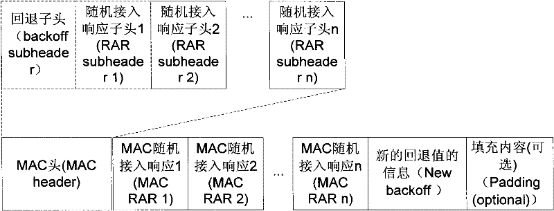 A random access control method and system