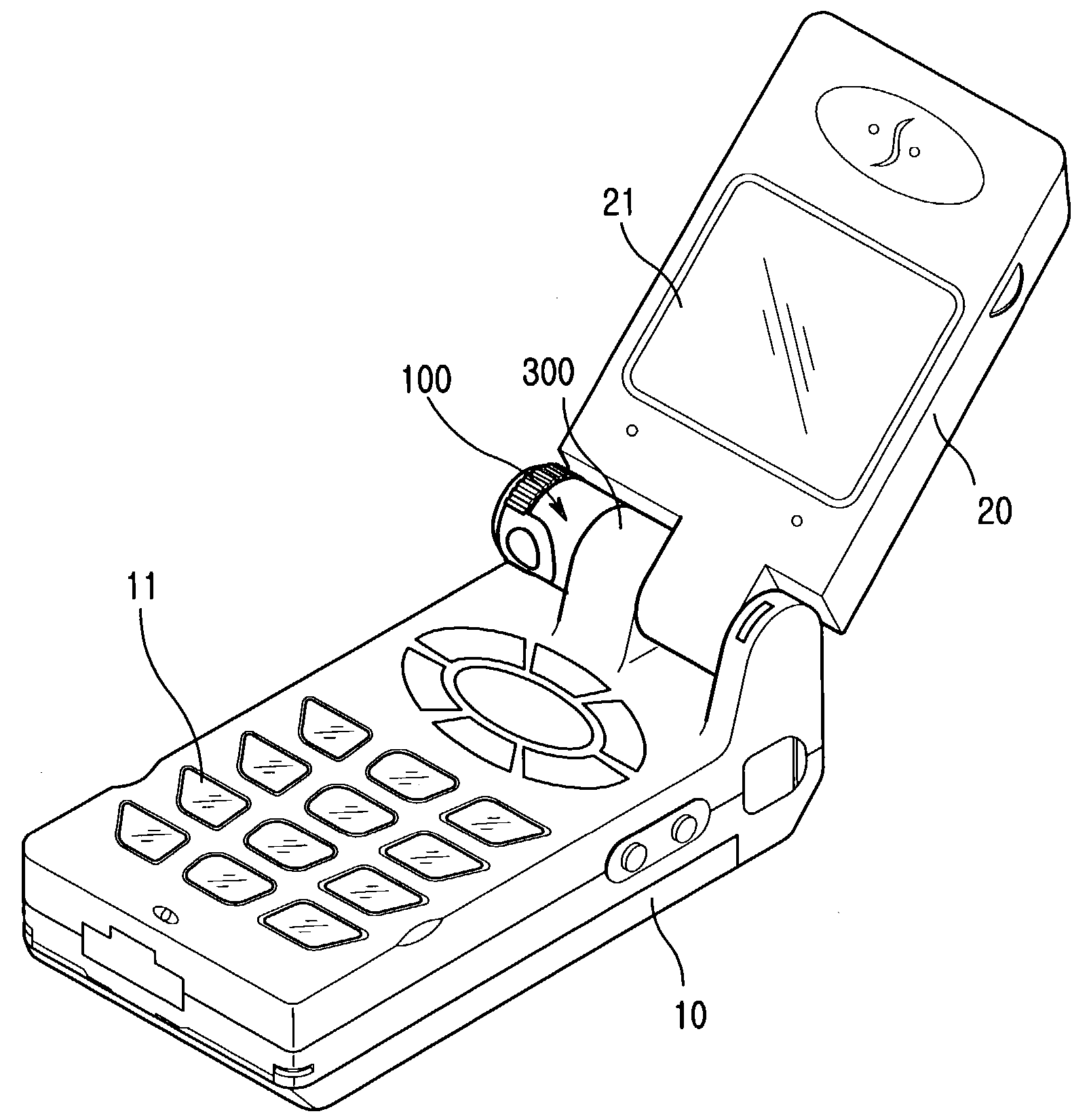 Camera lens module and portable wireless terminal having the same