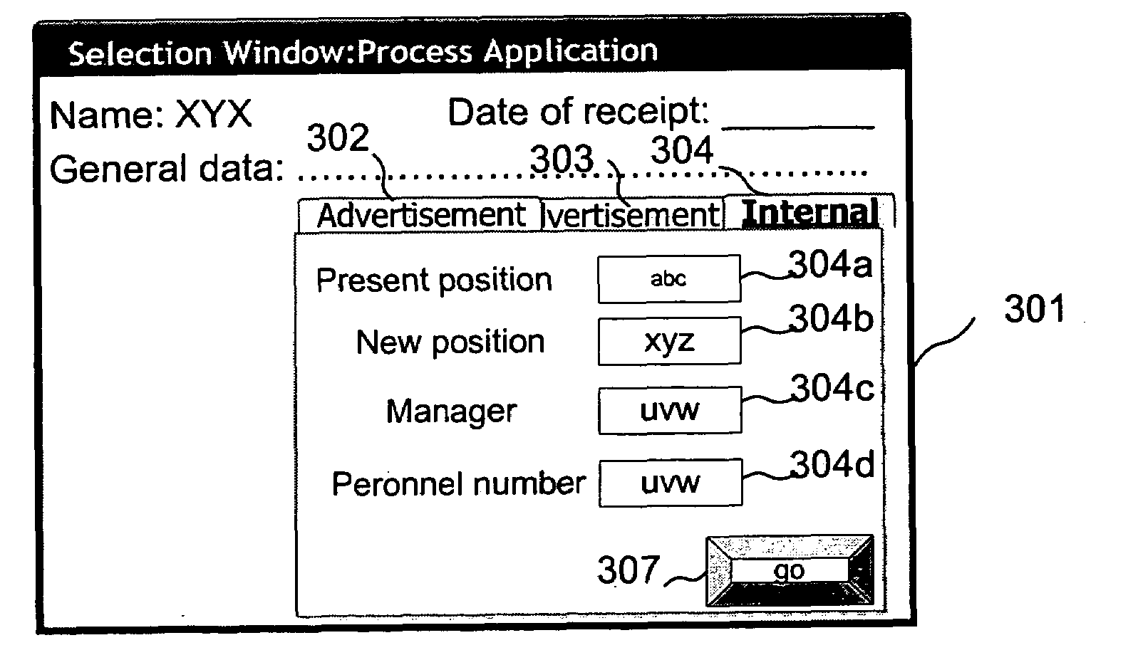 Methods, systems, and software applications including tab panel elements