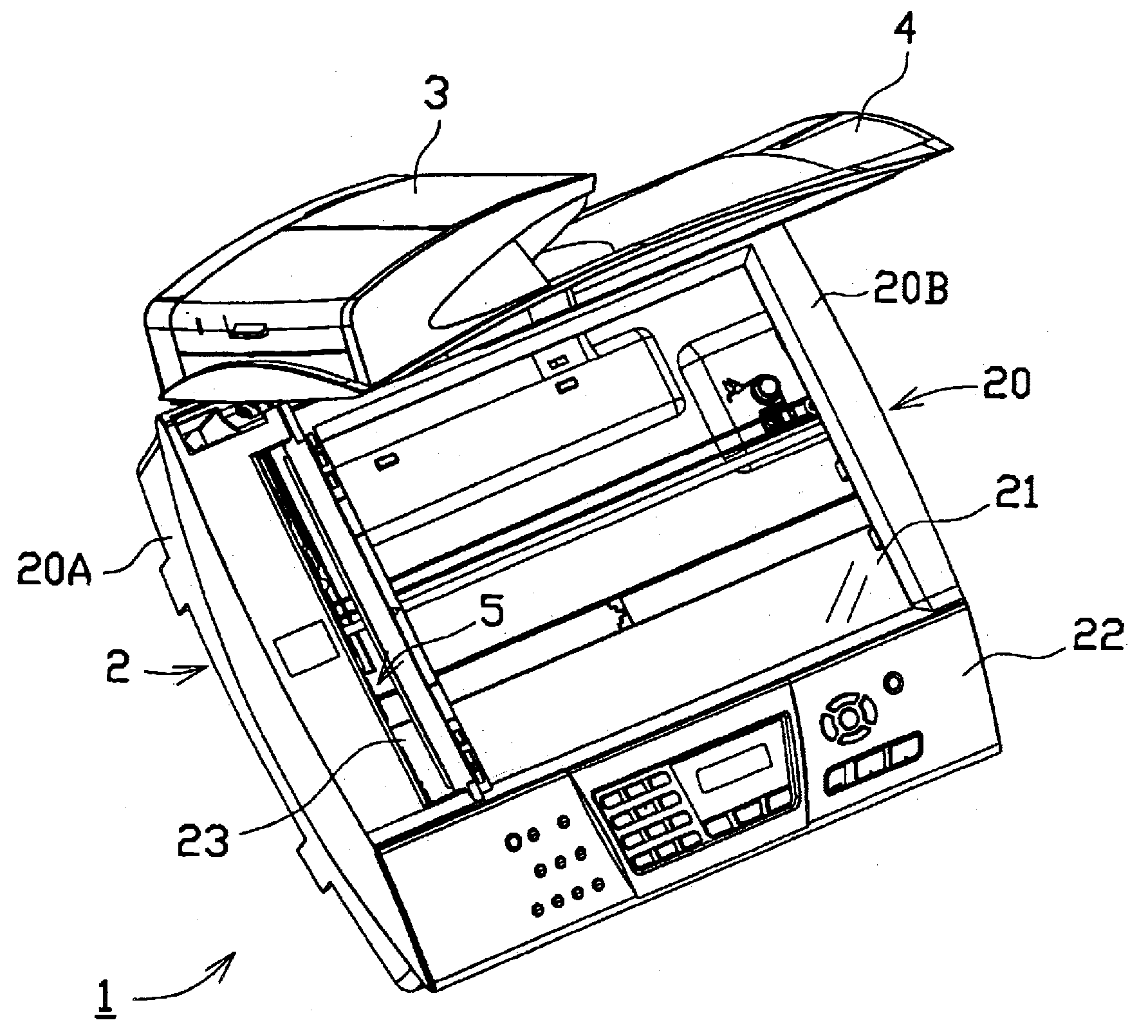 Carriage driving apparatus and Image reading apparatus and image recording apparatus using the same