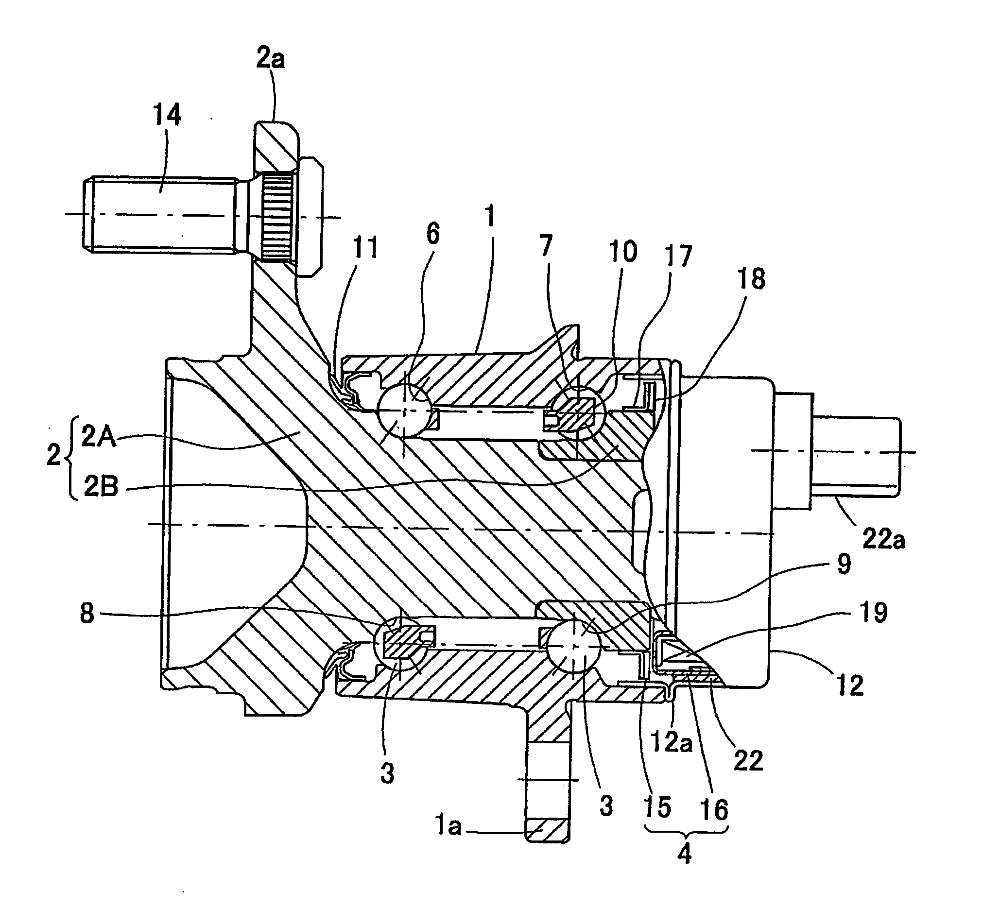 Bearing Assembly with Rotation Sensor