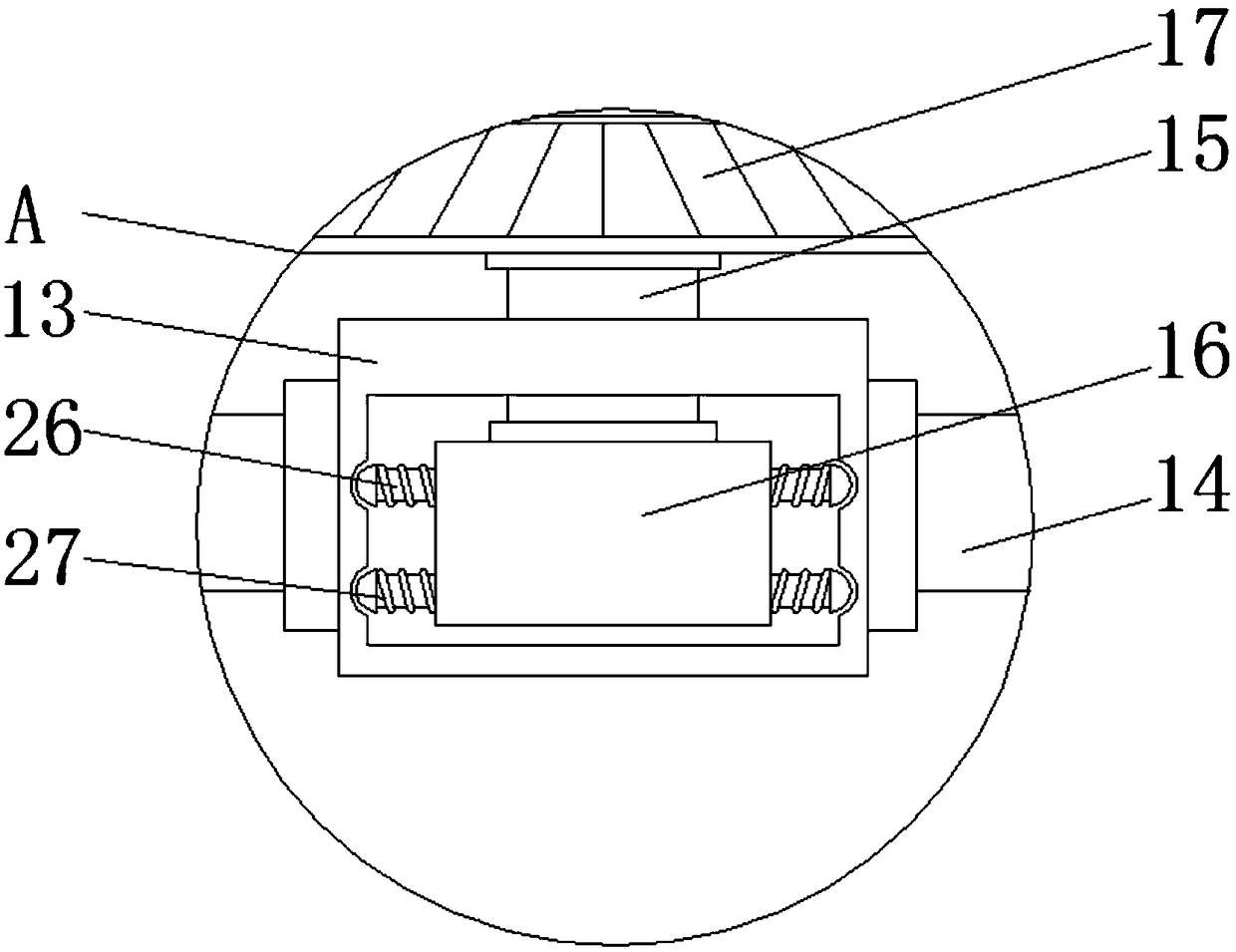 Household air purification device