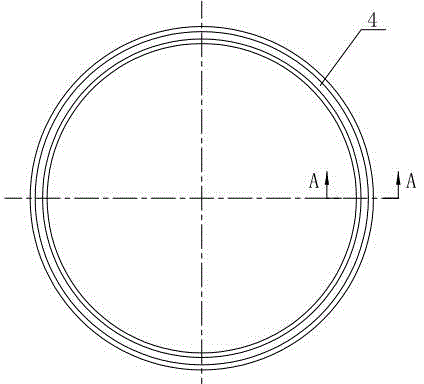 Detachable ultrahigh pressure waterproof sealing ring