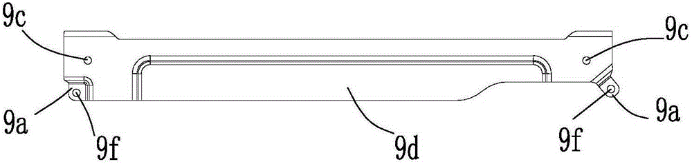 Installation structure of automobile radiator system