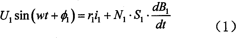 Equivalent magnetic-flow difference transient state modeling method of nonlinear magnetic circuit of magnetically controlled shunt reactor