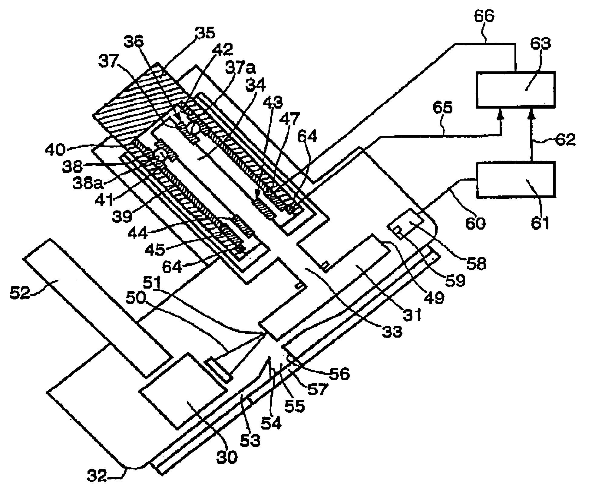 Radiation emission device and method