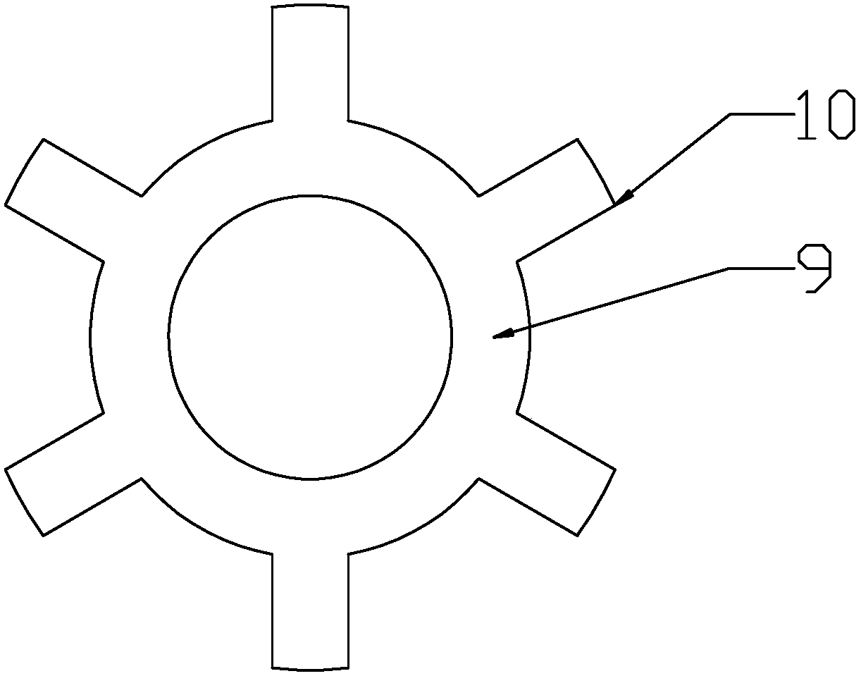 Self-damping electric energy recovery hub