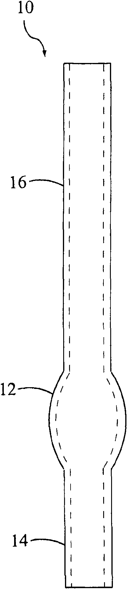 High-intensity discharge lamp, arc lamp tube and method for manufacturing same