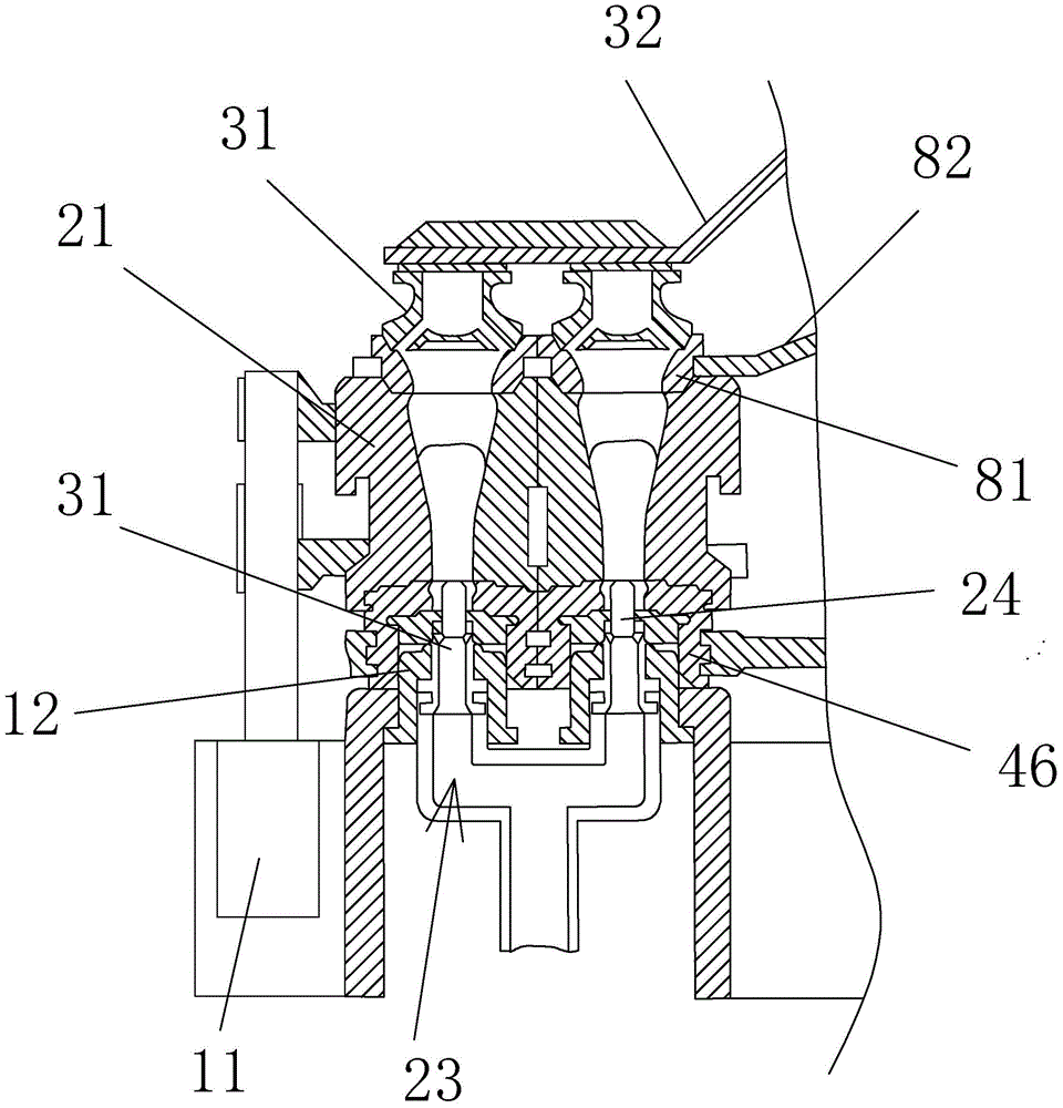 All-electric bottle making machine