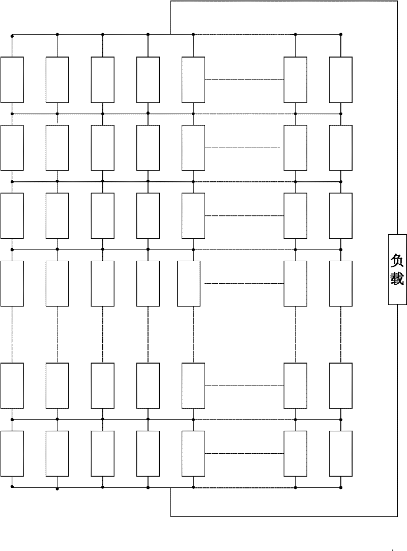 Fault diagnosis method of large-sized photovoltaic array