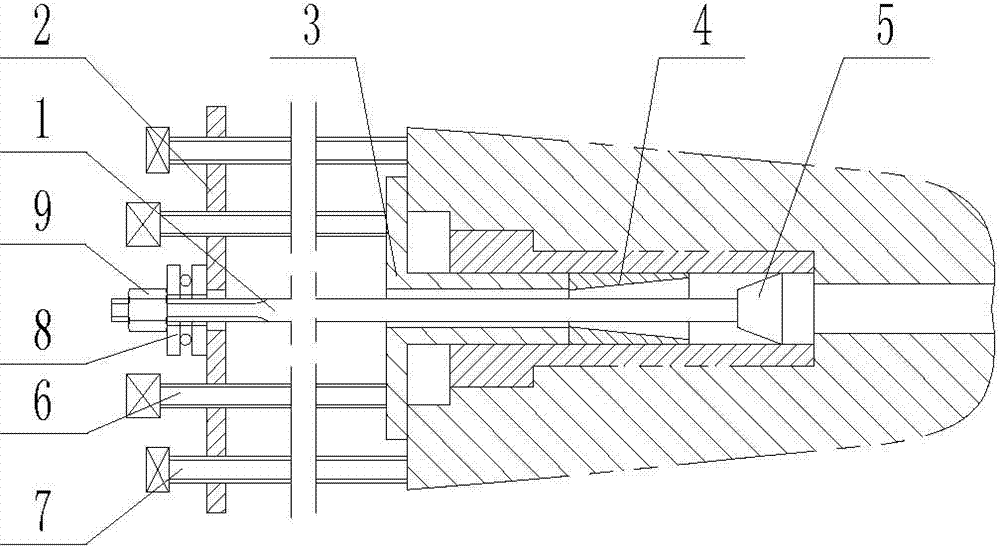 Tool for pulling out cylinder sleeve of compressor