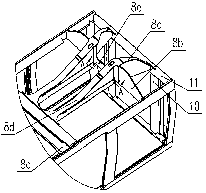 B-shaped subway vehicle body structure