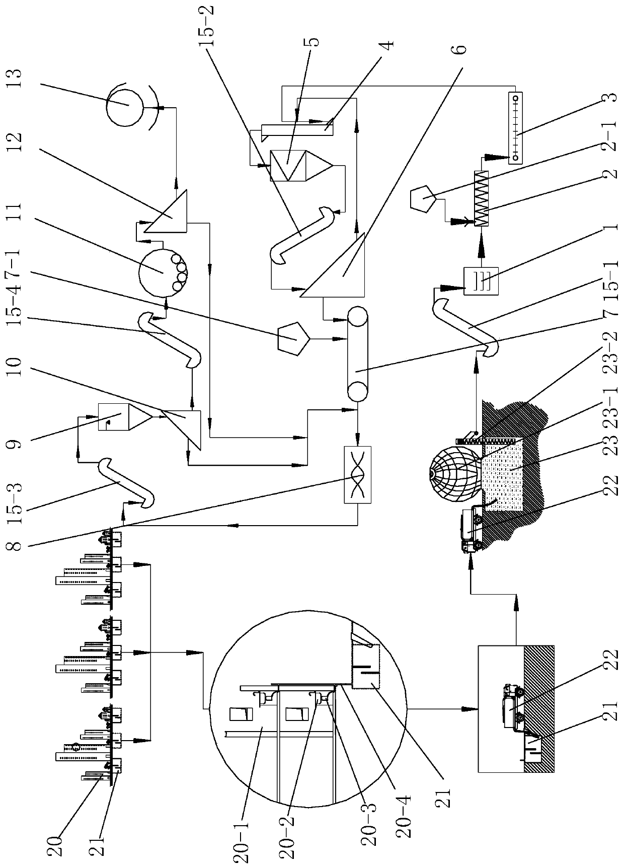 System and method for recycling urban household kitchen waste