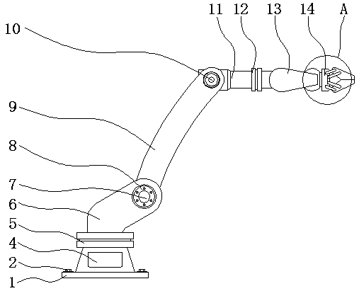 Industrial robot with speech recognition function