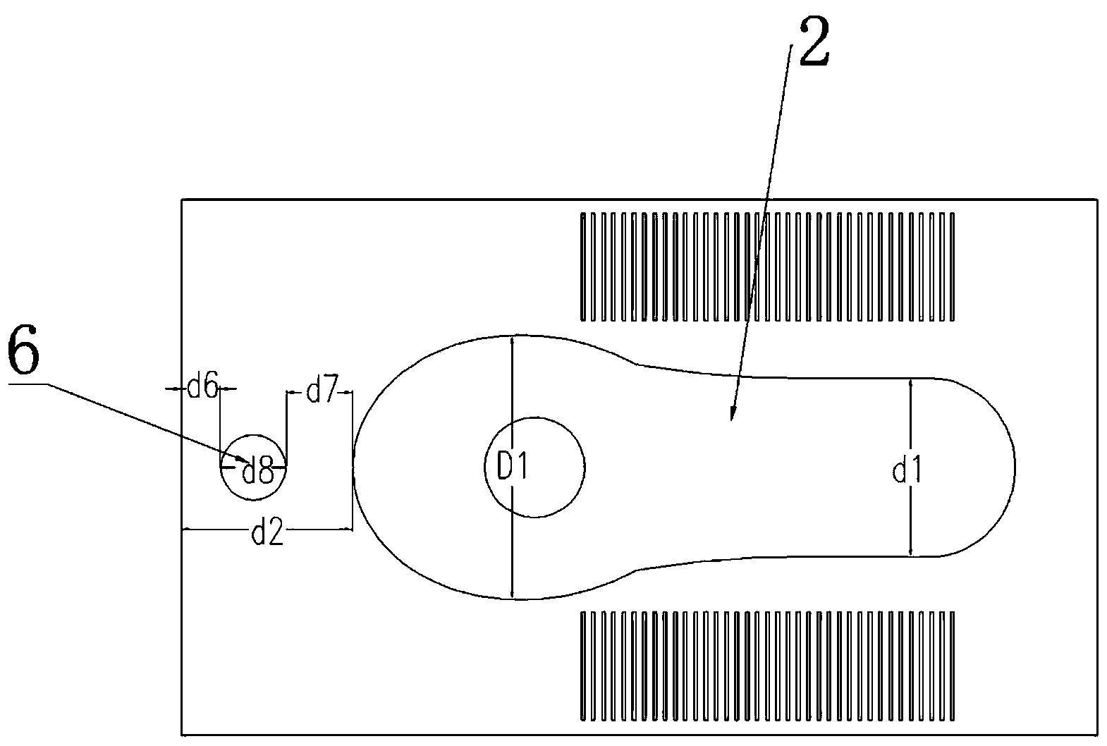 Top straight water flushing squatting pan