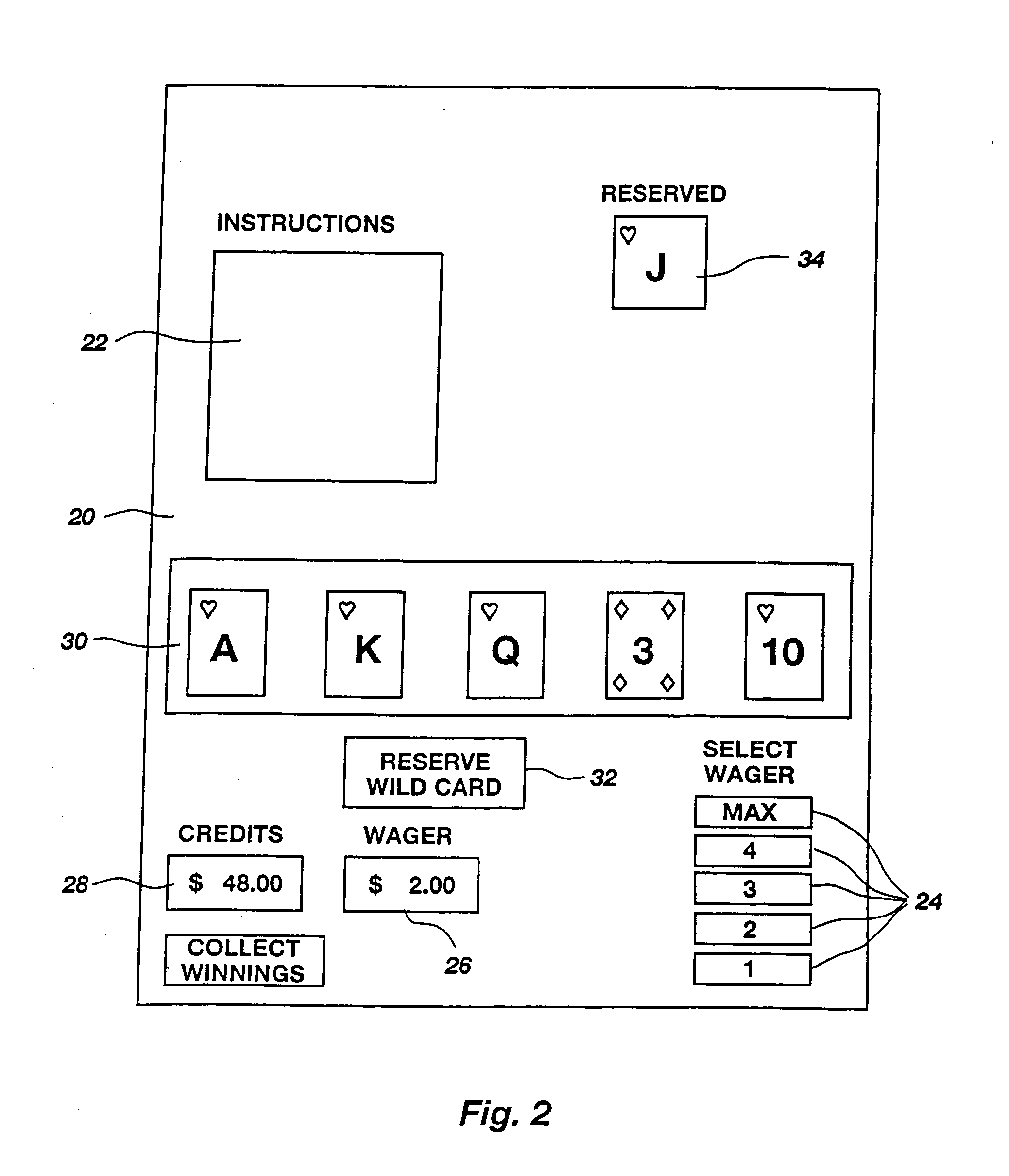 System to provide a player with the ability to reserve a wild indicia for use in one or more subsequent games