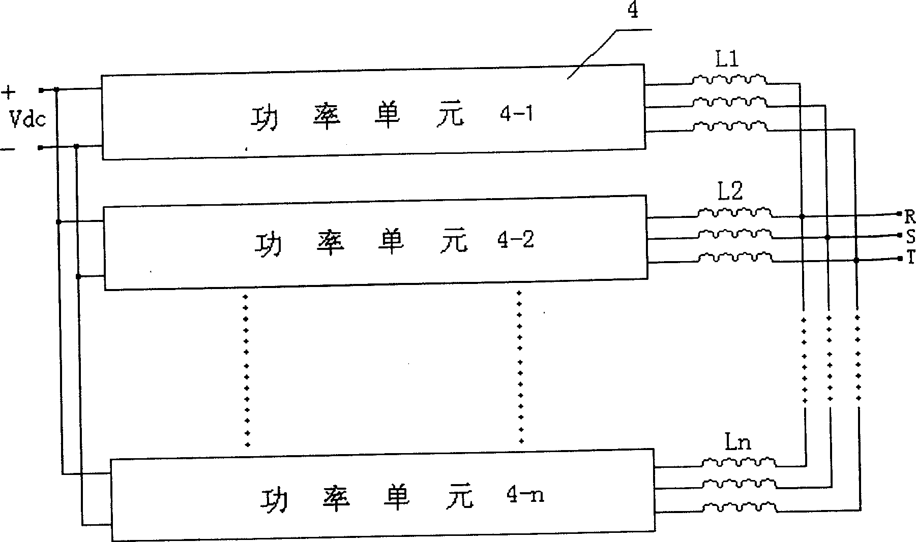 Renewable energy feed-back parallel network circuit and its control device