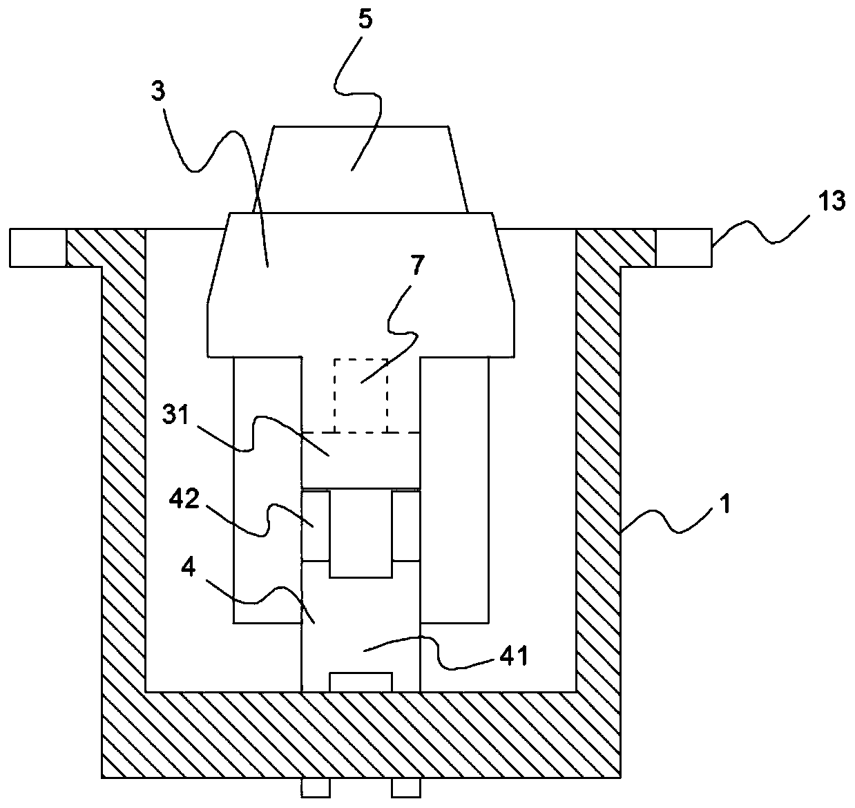 Diamond polishing clamp and clamping method thereof