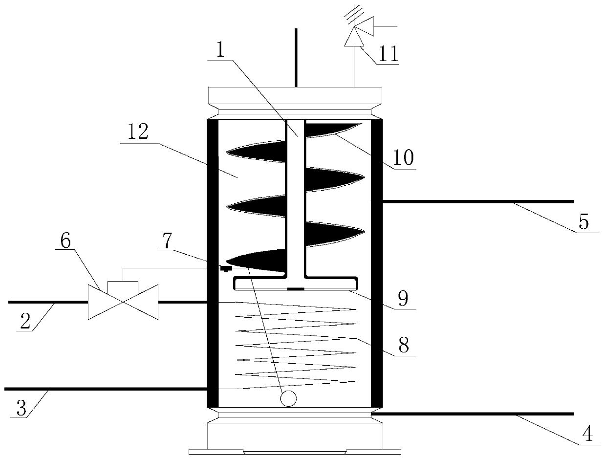 Flash evaporator and refrigerating system