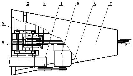 Whole-stalk hemp fiber peeling device