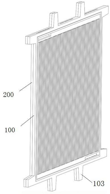 A high-efficiency full-screen flow field bipolar plate for fuel cell and its cell stack