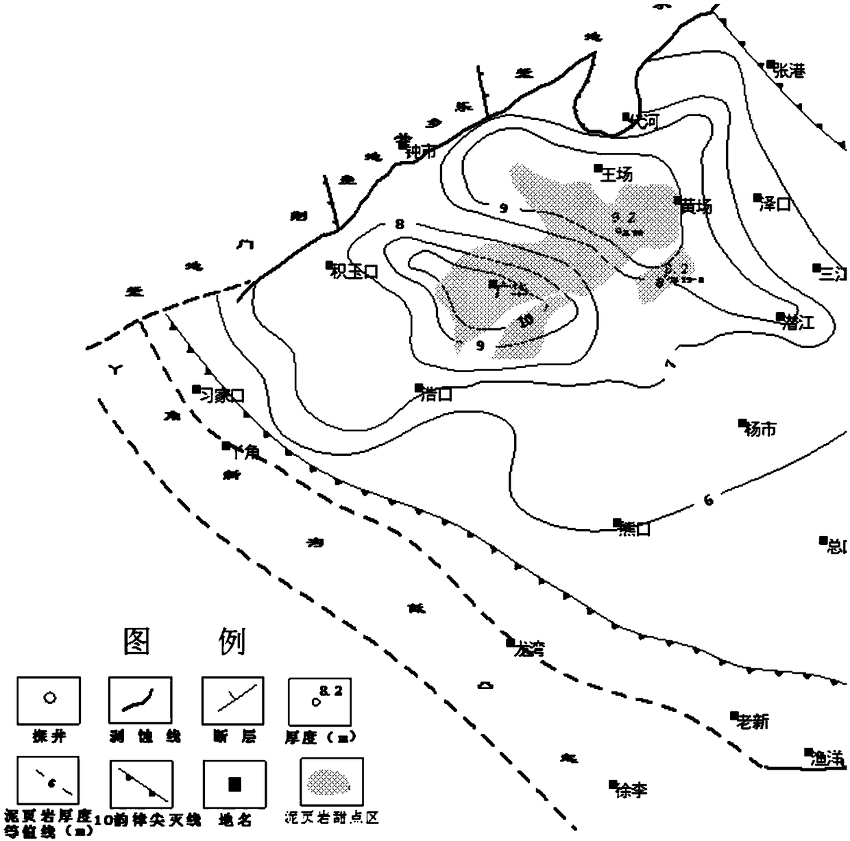 Prediction method and exploration method of geological sweet spots of reservoir of inter-salt shale series of strata