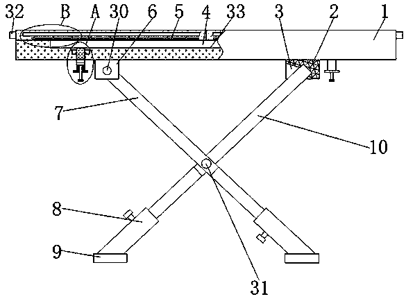 Portable clothing cutting platform for clothing design