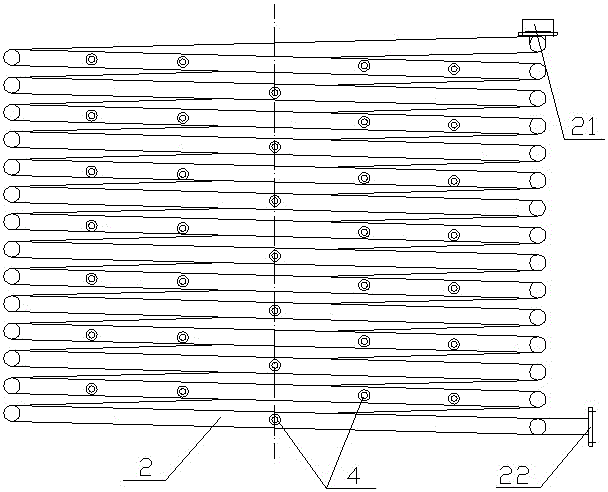 An oxidation starting tank gas charging device