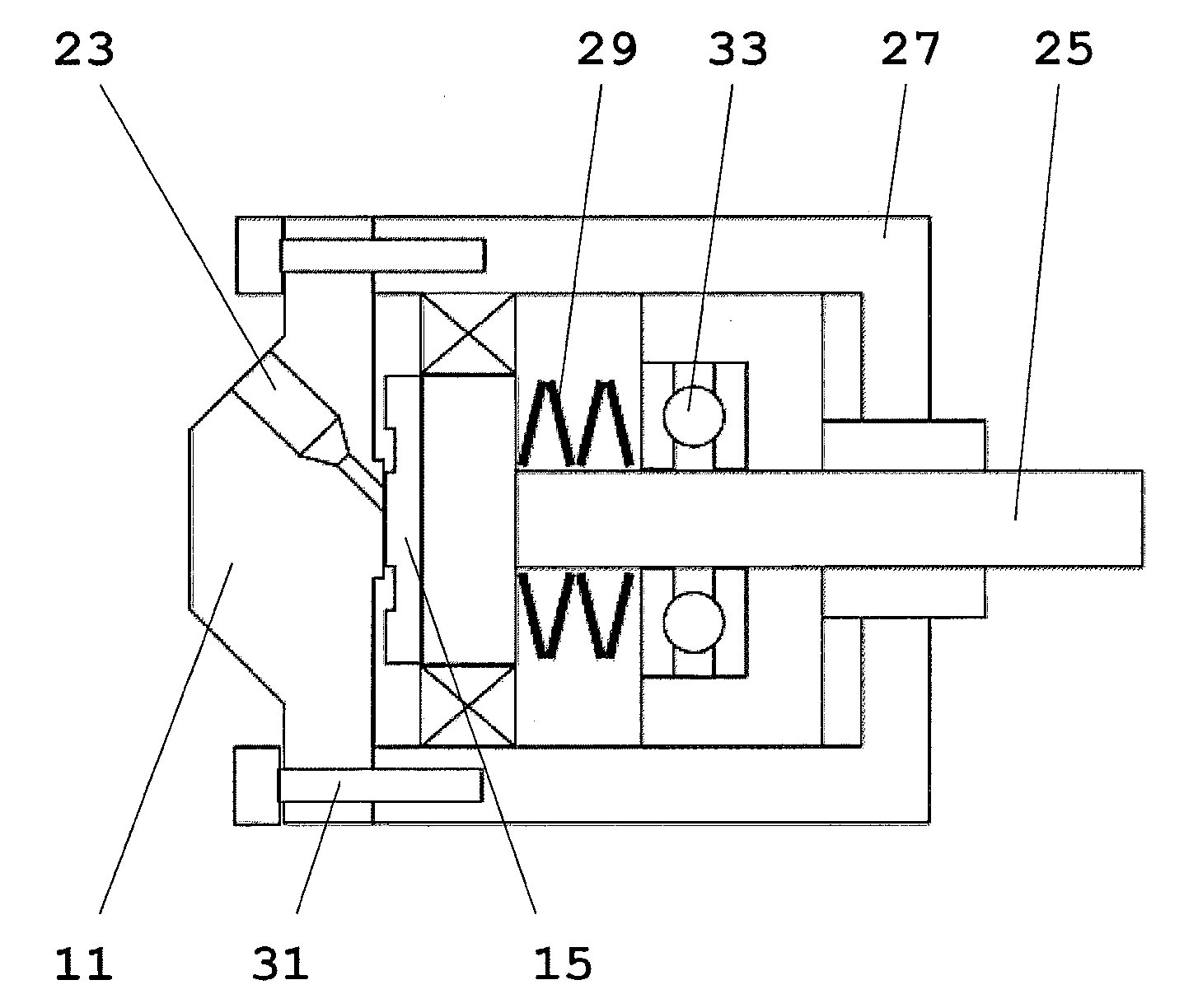 Flow channel switching valve