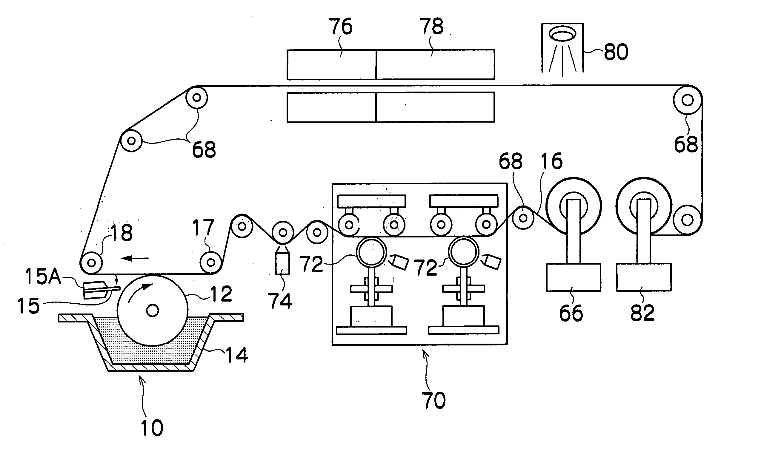 Gravure coating apparatus, and optical film