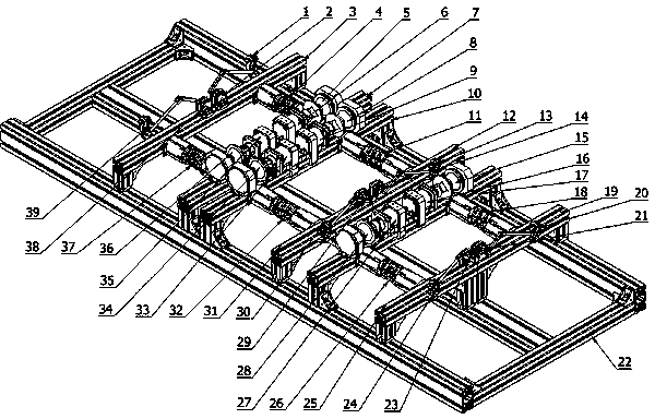 Paralytic patient posture movement auxiliary device